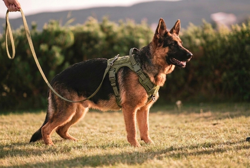Hond in Control Tuig, druk verdeeld